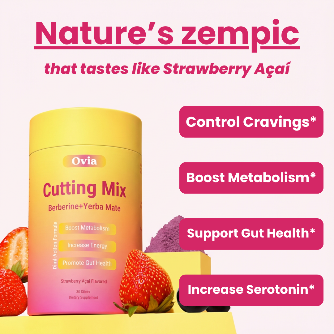 LEEFAR Cutting Mix ingredients – Berberine 5-HTP Yerba Mate GLP-1 natural formula
