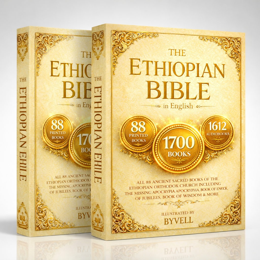 Ethiopian Bible illustrated pages – Book of Enoch Jubilees Apocrypha in English