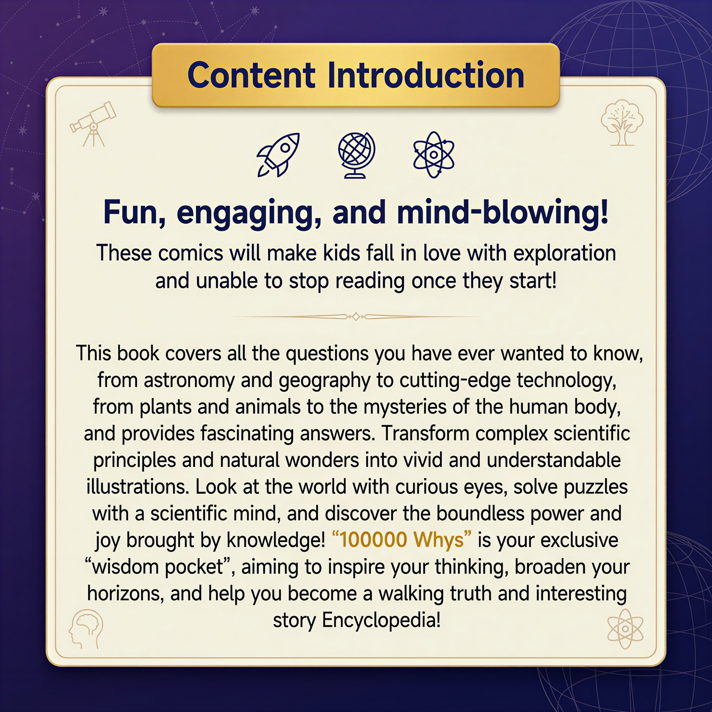 [NEW COVER] 100,000 Whys Children's Encyclopedia