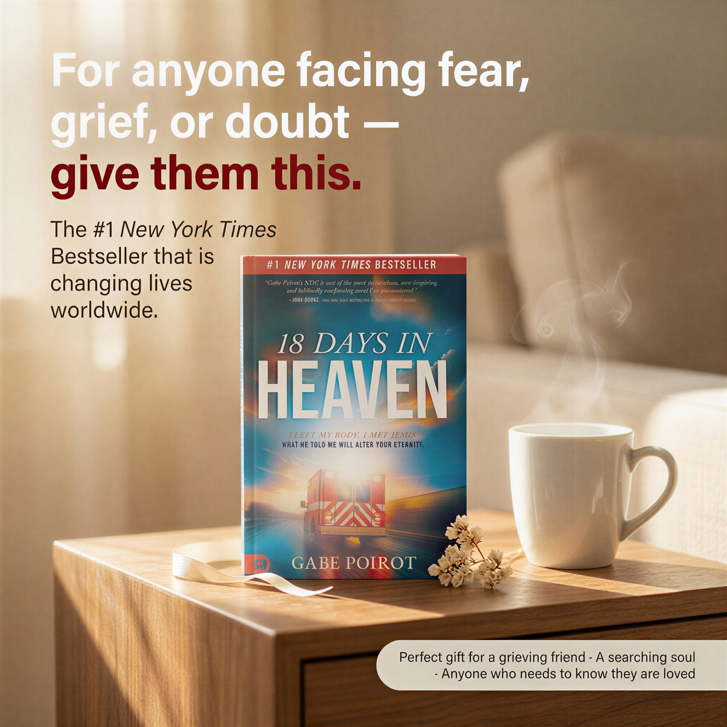 18 Days in Heaven: I Left My Body. I Met Jesus. What He Told Me Will Alter Your Eternity – Gabe Poirot | Near-Death Experience Book
