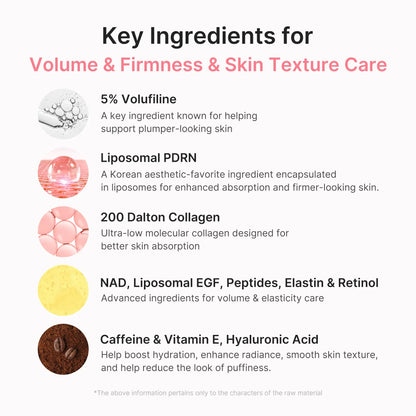Medicube Volufiline Balm applied under eyes – K-beauty anti-aging